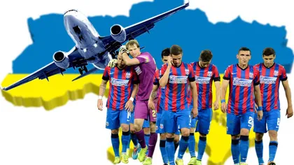 Steaua, probele cu avionul la Cluj