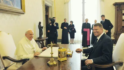 Iohannis, după întâlnirea cu Papa Francisc: România are, prin istoria sa, o relaţie specială cu Sfântul Scaun