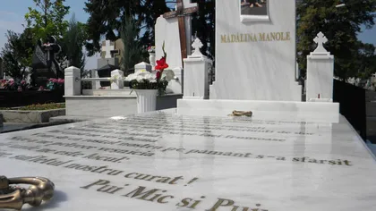 Tatăl Mădălinei Manole, SCANDAL cu Petru Mircea pe mormântul Mădălinei Manole