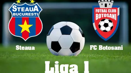 STEAUA - FC BOTOSANI 2-0: Titlul în Liga 1 se decide în ultima etapă