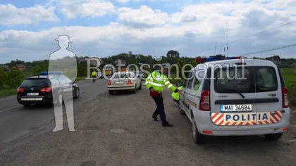 Poliţist LOVIT GRAV cu maşina de un şofer care nu a oprit la control