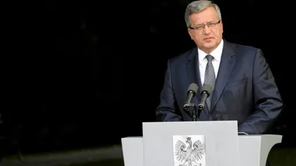Komorowski afirmă că Polonia nu trebuie să fie un duşman al Rusiei, ci doar a politicii acestei ţări