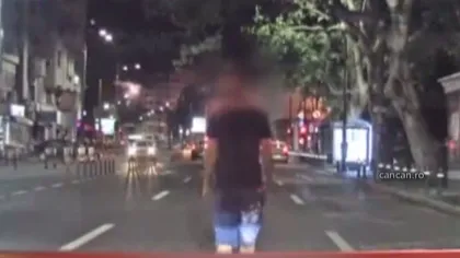 INCIDENT în centrul Capitalei: Un poliţist a fost muşcat de gât de un tânăr