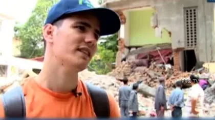 Un tânăr din Romania a vândut tot şi a plecat în Nepal să ajute oamenii afectaţi de cutremur