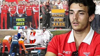 Zi de doliu în Formula 1: Jules Bianchi a fost înmormântat pe melodia 