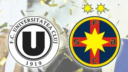 STEAUA U CLUJ 3-0 în finala Cupei României