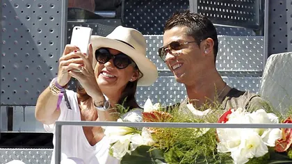 Cristiano Ronaldo alături de Ion Ţiriac, la meciul lui Nadal. Super poze de la Madrid