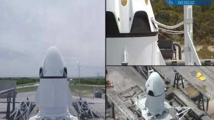 SpaceX a testat cu succes sistemul de ejectare a astronauţilor