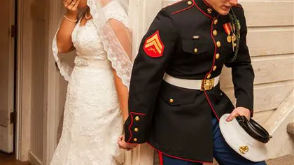 Adevărul din spatele fotografiei de nuntă care a înduioşat o lume întreagă: M-am rugat pentru soţia mea