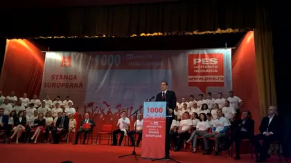 Ponta a primit azi 1000 de noi membri tineri în PSD