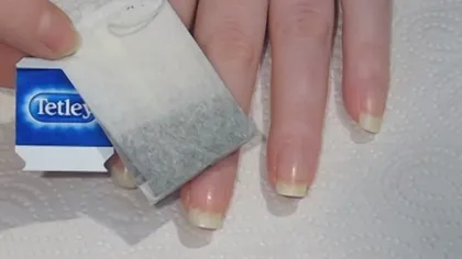 Cum poţi să repari o unghie ruptă cu un pliculeţ de ceai VIDEO