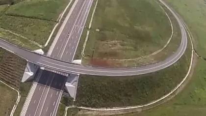 Ultimele IMAGINI de pe Autostrada Timişoara-Lugoj VIDEO