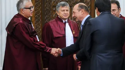 Băsescu, despre audierea mai multor judecători CCR: Nu pot fi traşi la răspundere pentru vot
