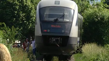 O femeie a fost călcată de tren în Sibiu VIDEO