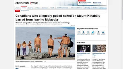 Turiştii arestaţi în Malaezia pentru că au provocat un SEISM, la Sfatul Bătrânilor. Ce pedepse îi aşteaptă