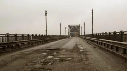 Circulaţie întreruptă vineri pe podul Giurgiu-Ruse