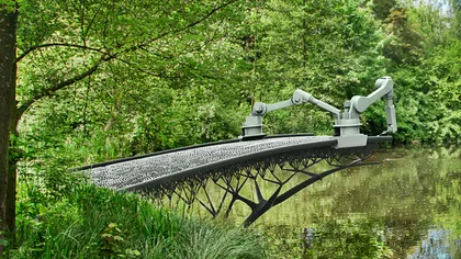 Premieră în Olanda: vor printa 3D un pod din metal