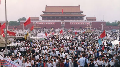 Piaţa Tiananmen, într-o replică de mari dimensiuni pentru parada de 70 de ani a încheierii războiului