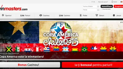 winmasters.com, primul site de pariuri legal din Romania