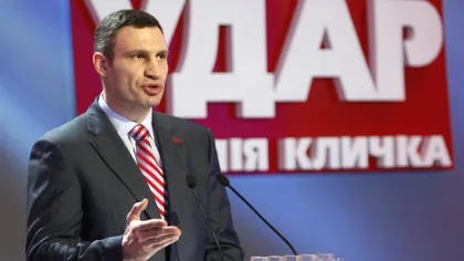 Vitali Kliciko candidează pentru un nou mandat de Primar al Kievului