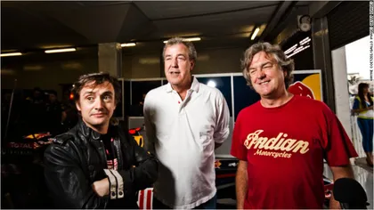Jeremy Clarkson şi echipa Top Gear revin la tv. Unde pot fi văzuţi cei trei