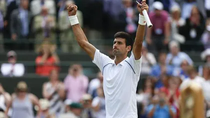 Novak Djokovic, a 50-a victorie la Wimbledon. Sârbul s-a calificat în semifinale