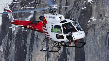 Elicopter prăbuşit în Elveţia. Operaţiunea de salvare este în desfăşurare