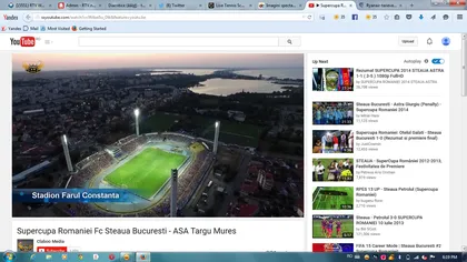 Golul care a decis Supercupa, filmat de o dronă. Imagini superbe de la Steaua-Tg. Mureş VIDEO