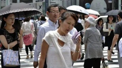 Val de căldură în Japonia. Cinci persoane şi-au pierdut viaţa şi peste 3.000 au ajuns la spital