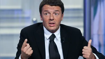 Premierul italian Matteo Renzi, CONFLICT deschis cu Germania şi Comisia Europeană