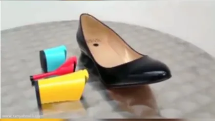 S-au inventat pantofii cu tocuri detaşabile VIDEO