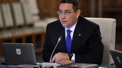 Victor Ponta: În 2016 nu mai candidez pentru funcţia de prim ministru