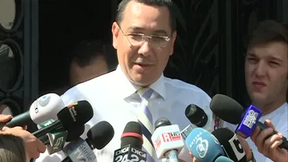 Victor Ponta: E foarte posibil să mai fac încă o operaţie la genunchi VIDEO