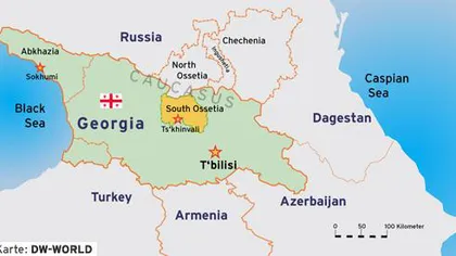 Rusia, ATENŢIONATĂ privind mutarea frontierei dintre Osetia de Sud şi Georgia
