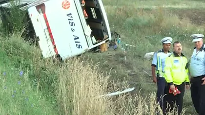Accidentul de autocar de pe A2. Nouă dintre răniţi s-au întors în Ucraina