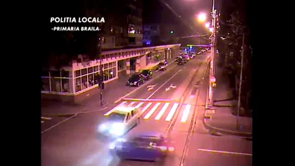 ACCIDENT în Brăila. O şoferiţă beată a izbit în plin un taxi