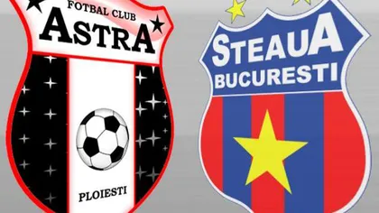 ASTRA - STEAUA 2-0, trei goluri anulate eronat Stelei, Becali a plecat nervos de la stadion