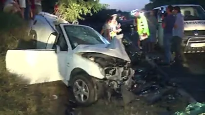 TRAGEDIE la Constanţa: 5 morţi şi 2 răniţi într-un accident rutier VIDEO