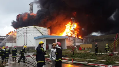 Explozie la un complex chimic în Germania. Patru persoane sunt grav rănite