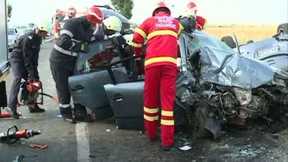 Accident cu cinci maşini pe Autostrada Soarelui. Traficul de coşmar şi pe Valea Prahovei