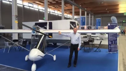 Radu Berceanu a proiectat un avion de 25.000 de euro