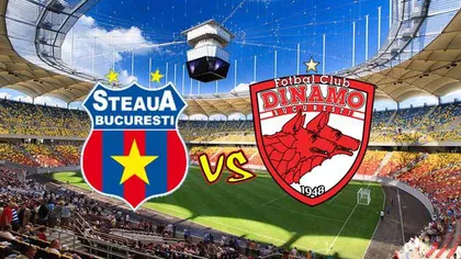 REZULTATE LIGA 1: Steaua şi Dinamo, umăr la umăr înaintea marelui derby