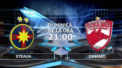 STEAUA - DINAMO 1-1 în etapa a 6-a din PLAY-OFF: Astra, favorită la titlu