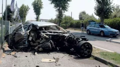 Accidentul care a şocat Italia, provocat de doi români teribilişti. FOTO