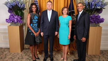 KLAUS IOHANNIS, fotografie alături de Barack Obama: 