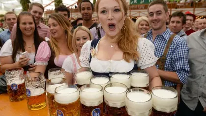 Cea mai mare sărbătoare a berii din lume, Oktoberfest, a început la Munchen