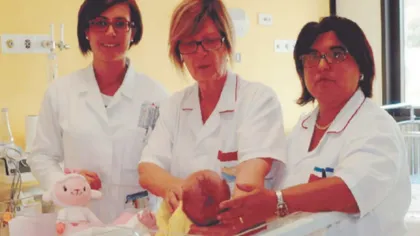 O fetiţă ROMÂNCĂ abandonată într-un spital din Italia a primit numele Papei Francisc