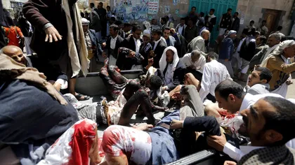 Atentat asupra unei moschei din Yemen soldată cu cel puţin 25 de morţi şi zeci de răniţi