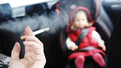 De la 1 octombrie, în Marea Britanie fumatul va fi interzis în maşinile în care sunt transportaţi copii