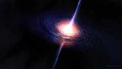 GAURĂ NEAGRĂ MASIVĂ, descoperită în centrul unei galaxii VIDEO